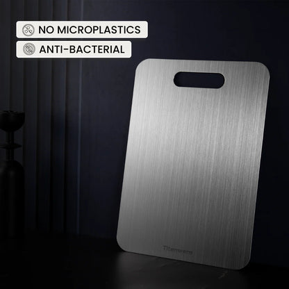 Titanium Cutting Board™ – Non-Porous & Odor-Resistant